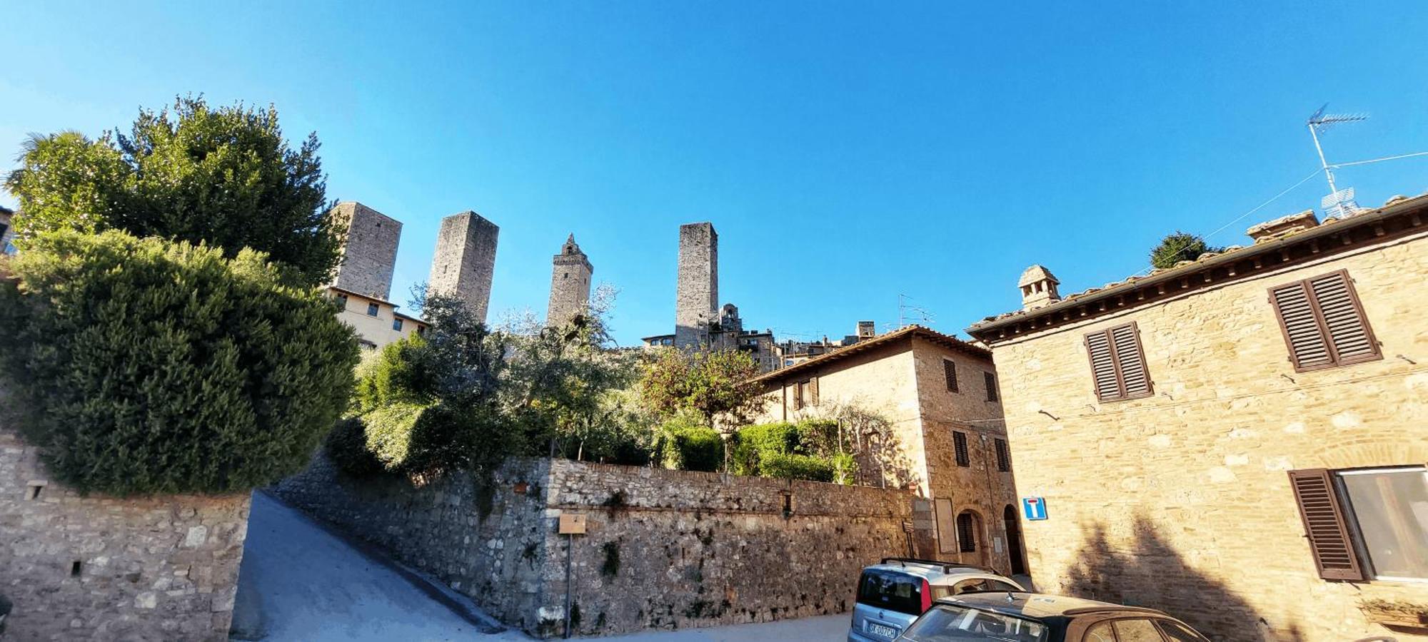 Casa Nel Centro Storico Lägenhet San Gimignano Exteriör bild