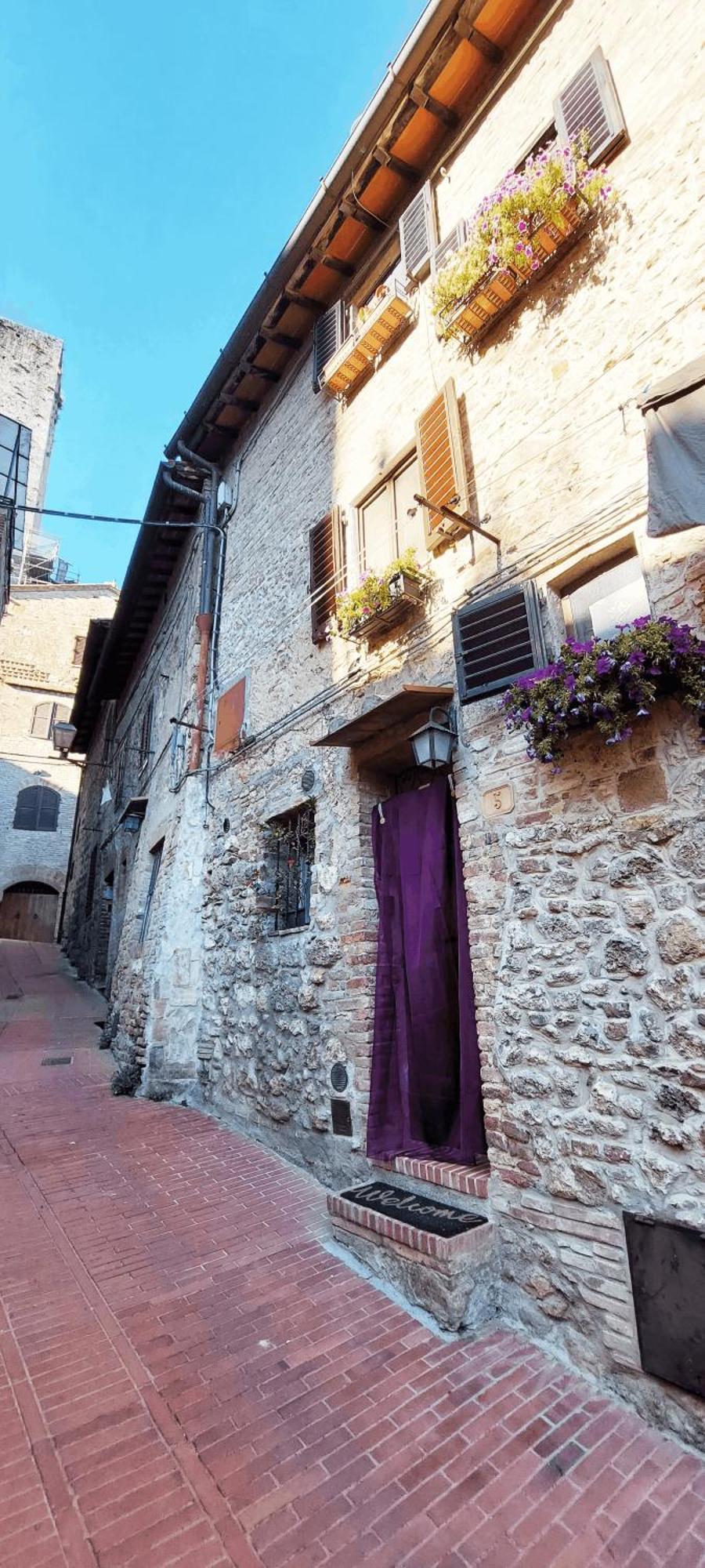 Casa Nel Centro Storico Lägenhet San Gimignano Exteriör bild