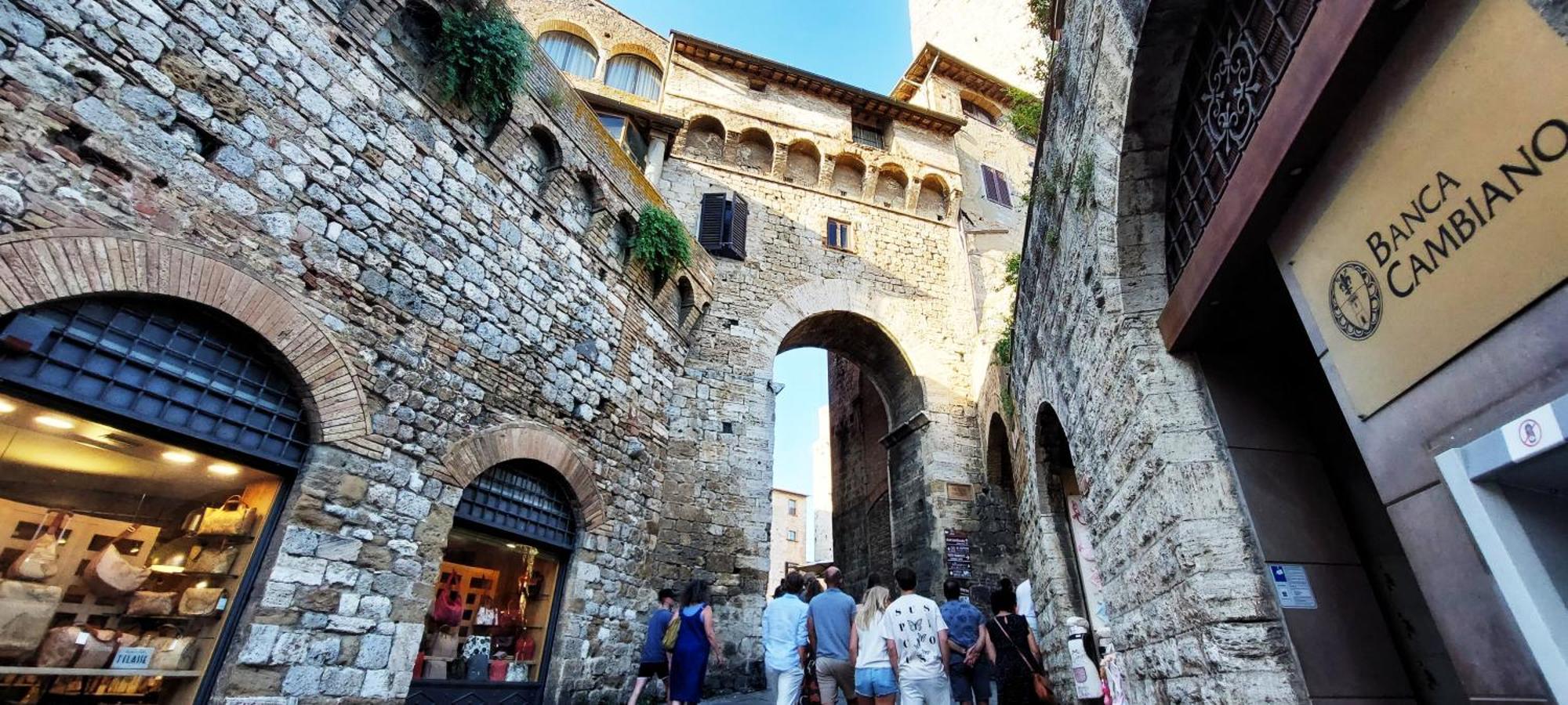 Casa Nel Centro Storico Lägenhet San Gimignano Exteriör bild