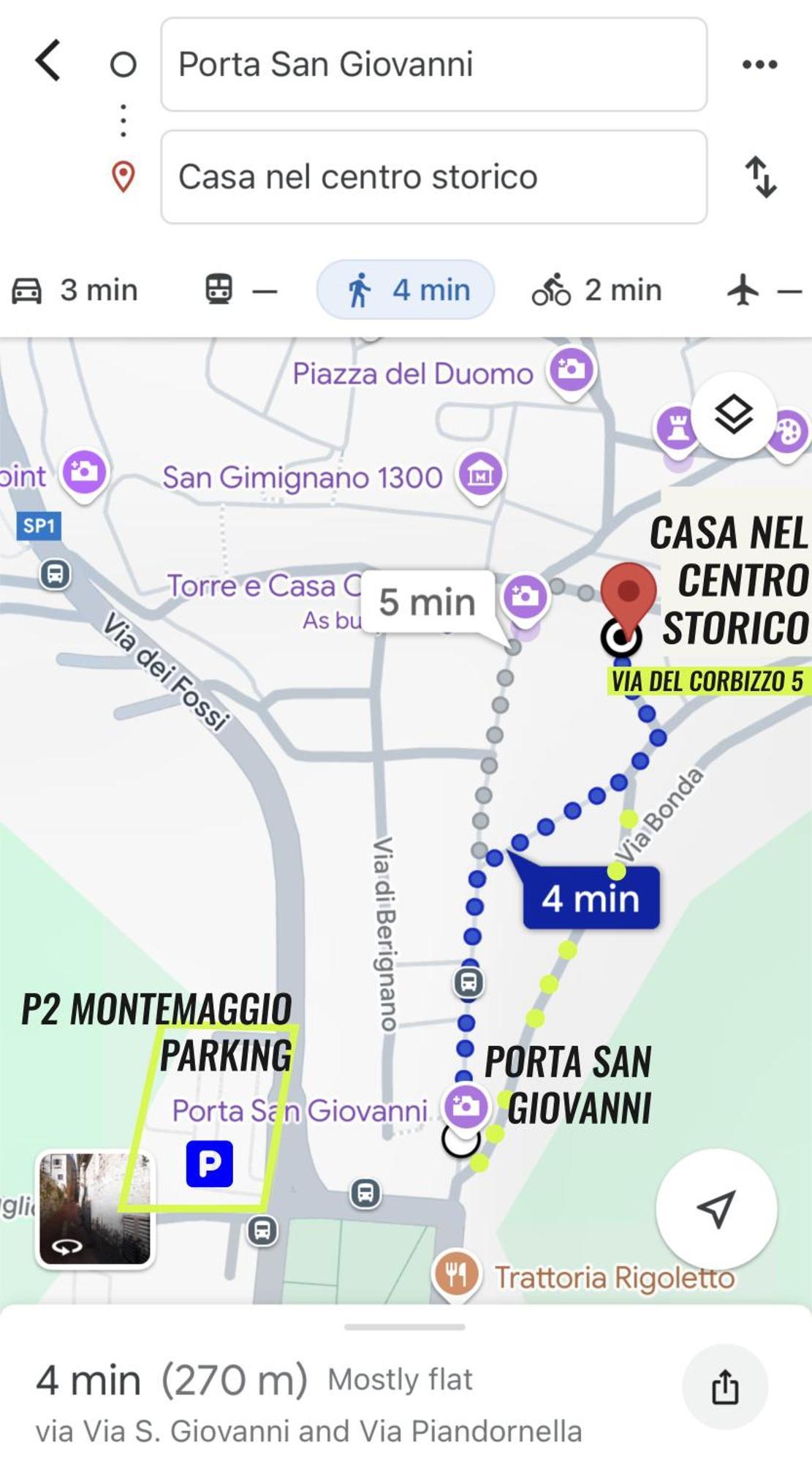 Casa Nel Centro Storico Lägenhet San Gimignano Exteriör bild